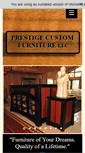 Mobile Screenshot of prestigecustomfurniture.com